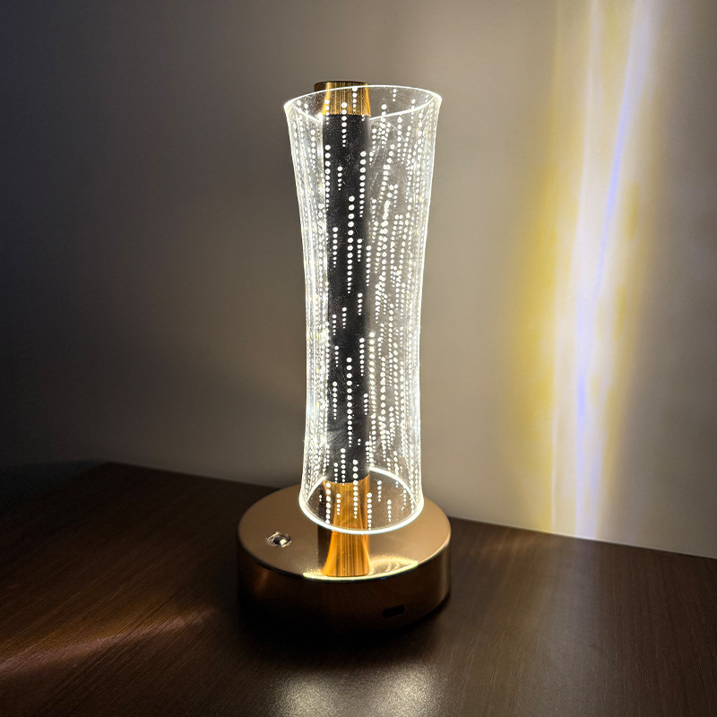 雨滴小蛮腰夜灯工艺品精美装饰工厂直发