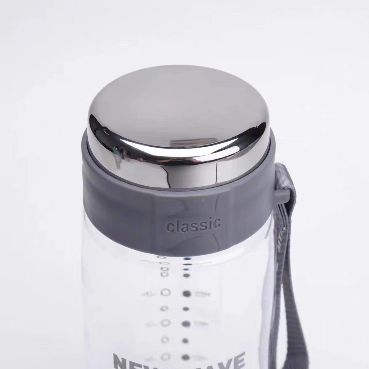 1388 Summer New Space Water Cup with handle and scale, food-grade material, shockproof and heat-resistant, 730ml details Picture