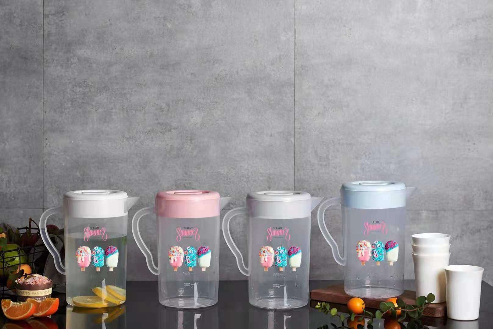 6205-4 Large-capacity cold water kettle, thickened tea kettle, restaurant food-grade juice kettle, folding kettle, beverage kettle