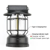 The solar-powered portable camping lamp can be charged by solar energy Specification image