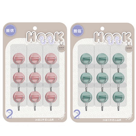 Factory direct sales of MF8-1310 stainless steel adhesive hooks, plastic hooks without drilling, adhesive hooks and hook stickers pic 2