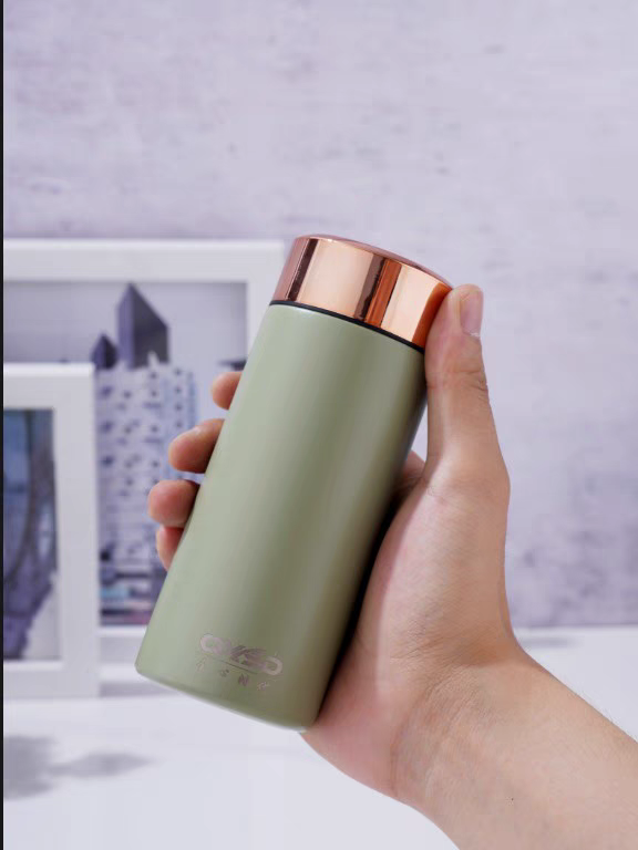 5552-200ml304新款高颜值时代迷你小巧口袋杯不锈钢真空保温保冷小容量水杯细节图