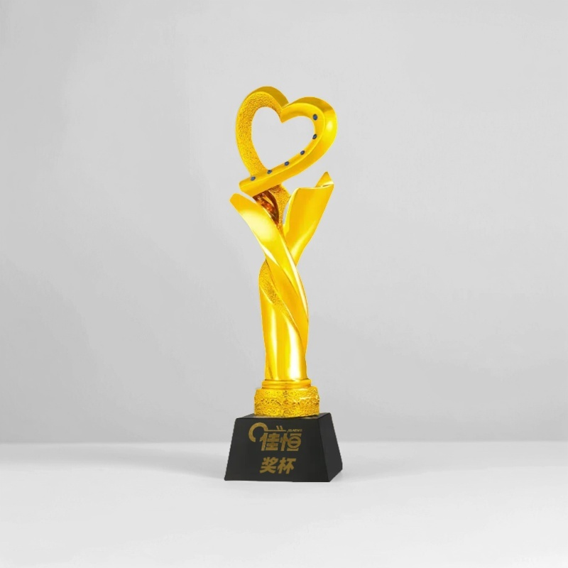 奖杯/水晶奖杯/亚克力奖杯/办公用品/羽毛乒乓球白底实物图