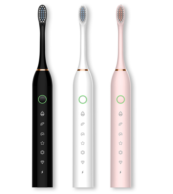 USB charging toothbrush, electric toothbrush, adult rechargeable soft-bristled toothbrush, automatic sonic charging smart toothbrush, electric toothbrush set, electric toothbrush details Picture