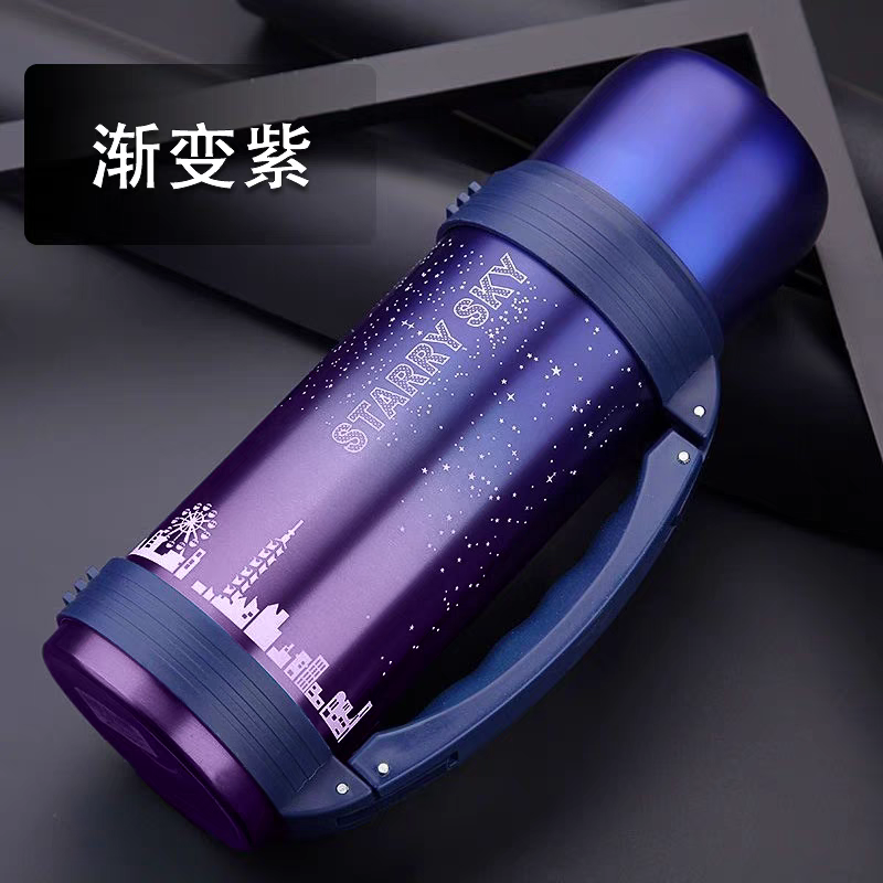 508 Outdoor Travel Super Large Capacity Insulated Cup for Students, Women and Men, 1200ml Stainless steel Portable sports car water bottle Specification image