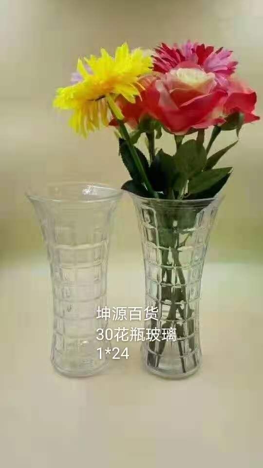 30 Simple and modern tabletop with hydroponic lucky bamboo lily vase, large transparent glass flower vase, tabletop decoration detail image 2