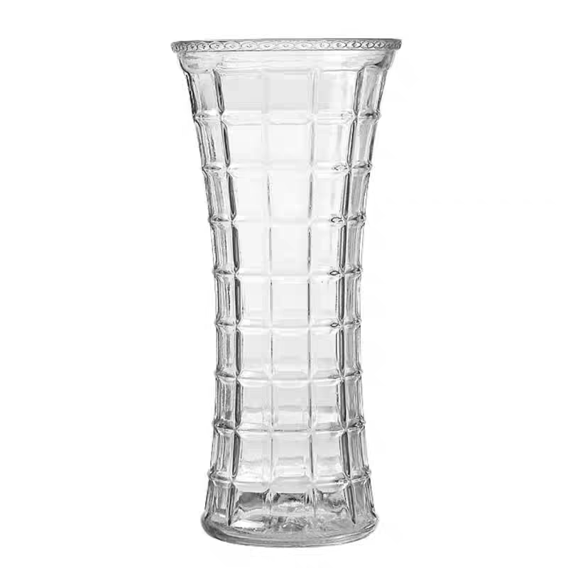 30 Simple and modern tabletop with hydroponic lucky bamboo lily vase, large transparent glass flower vase, tabletop decoration detail image 3