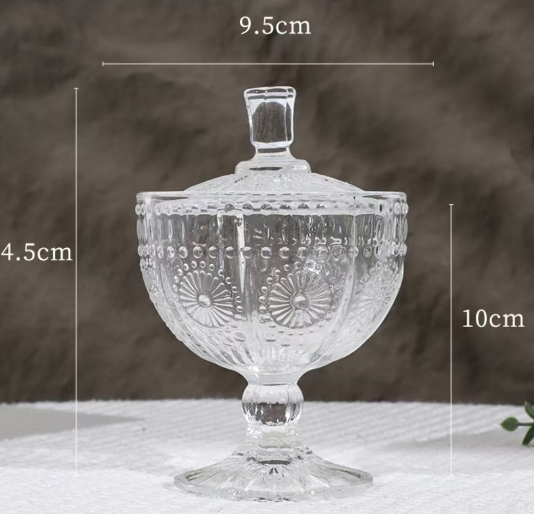 收纳盒，小蜡烛，玻璃糖罐，糖罐，烛台，香薰，香薰盒，首饰盒，礼盒