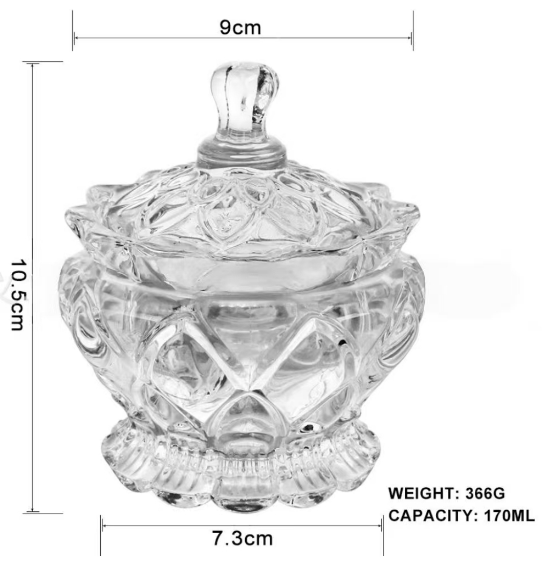 收纳盒，小蜡烛，玻璃糖罐，糖罐，烛台，礼盒，香薰，香薰盒，首饰盒