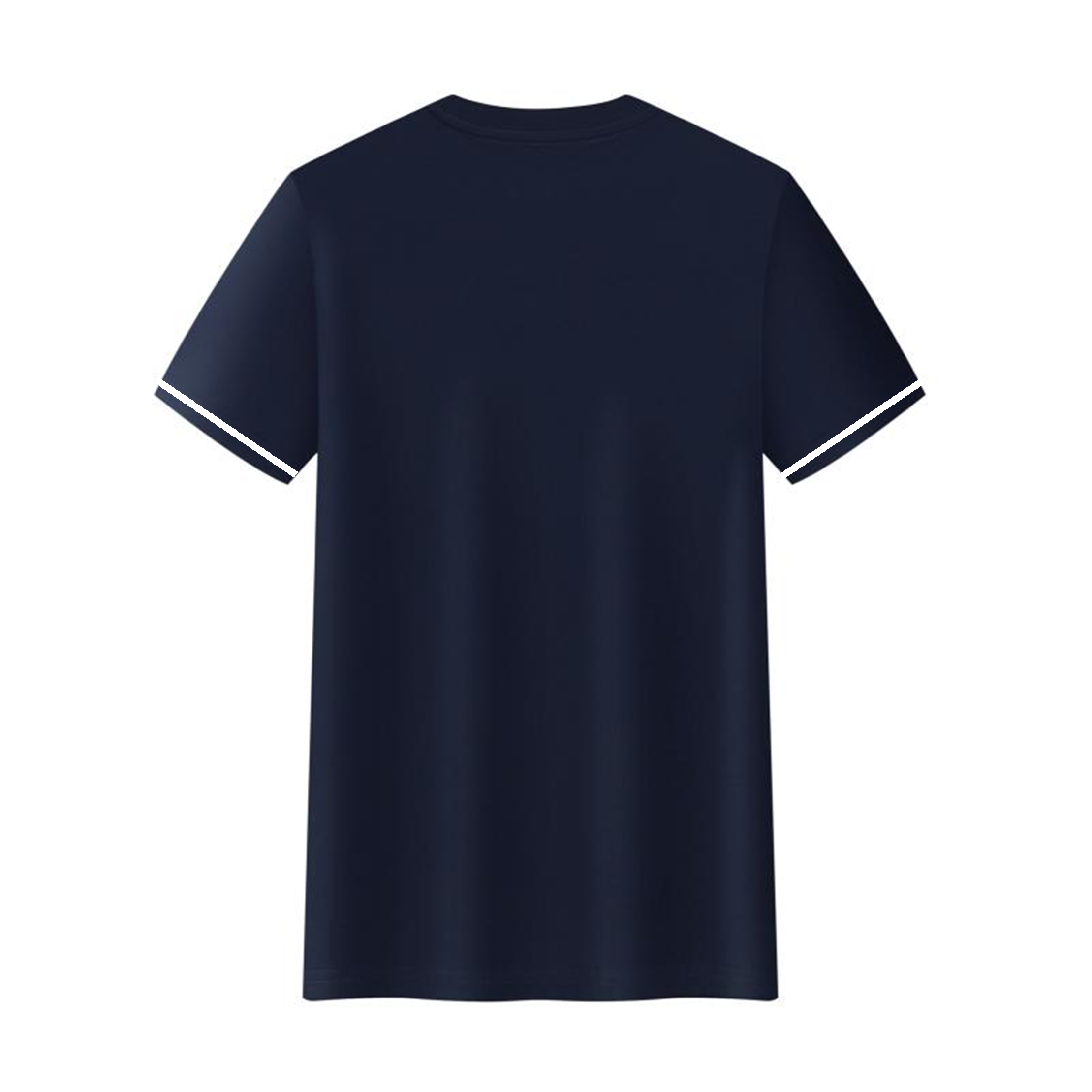 Cross-border color-blocked threaded collar round neck T-shirt custom new short-sleeved T-shirt for both men and women, fashionable and casual T-shirt for both men and women, simple and comfortable short-sleeved trendy T-shirt detail image 12