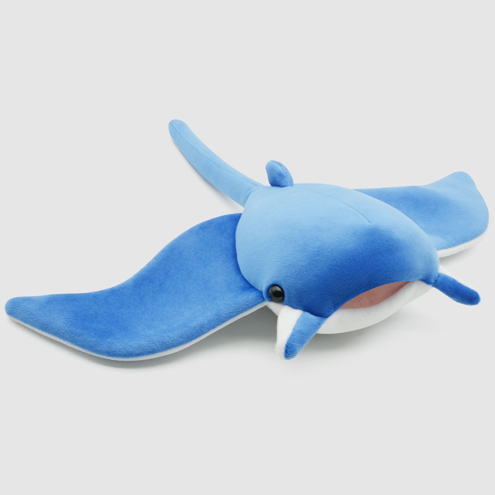 Blue manta ray plush toy doll factory direct delivery Specification image