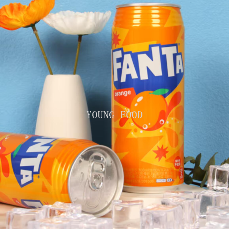 包邮 XXXtra GORDON碳酸饮料日本可口可乐芬达香橙味碳酸饮料500g