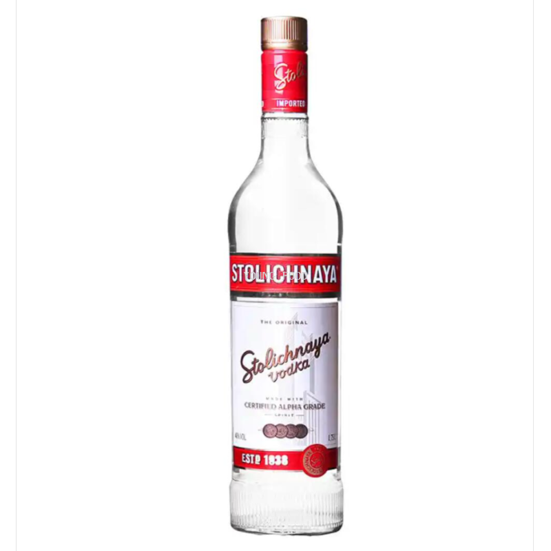 包邮！洋什铺CARILLON DU ROUGET 拉脱维亚进口苏连红伏特加750ml