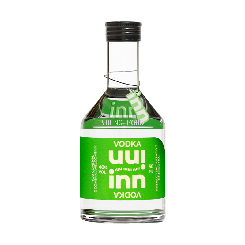 包邮！AFTERSHOCK安菲拉进口洋酒休闲零食小酒版牛饮伏特加50ml