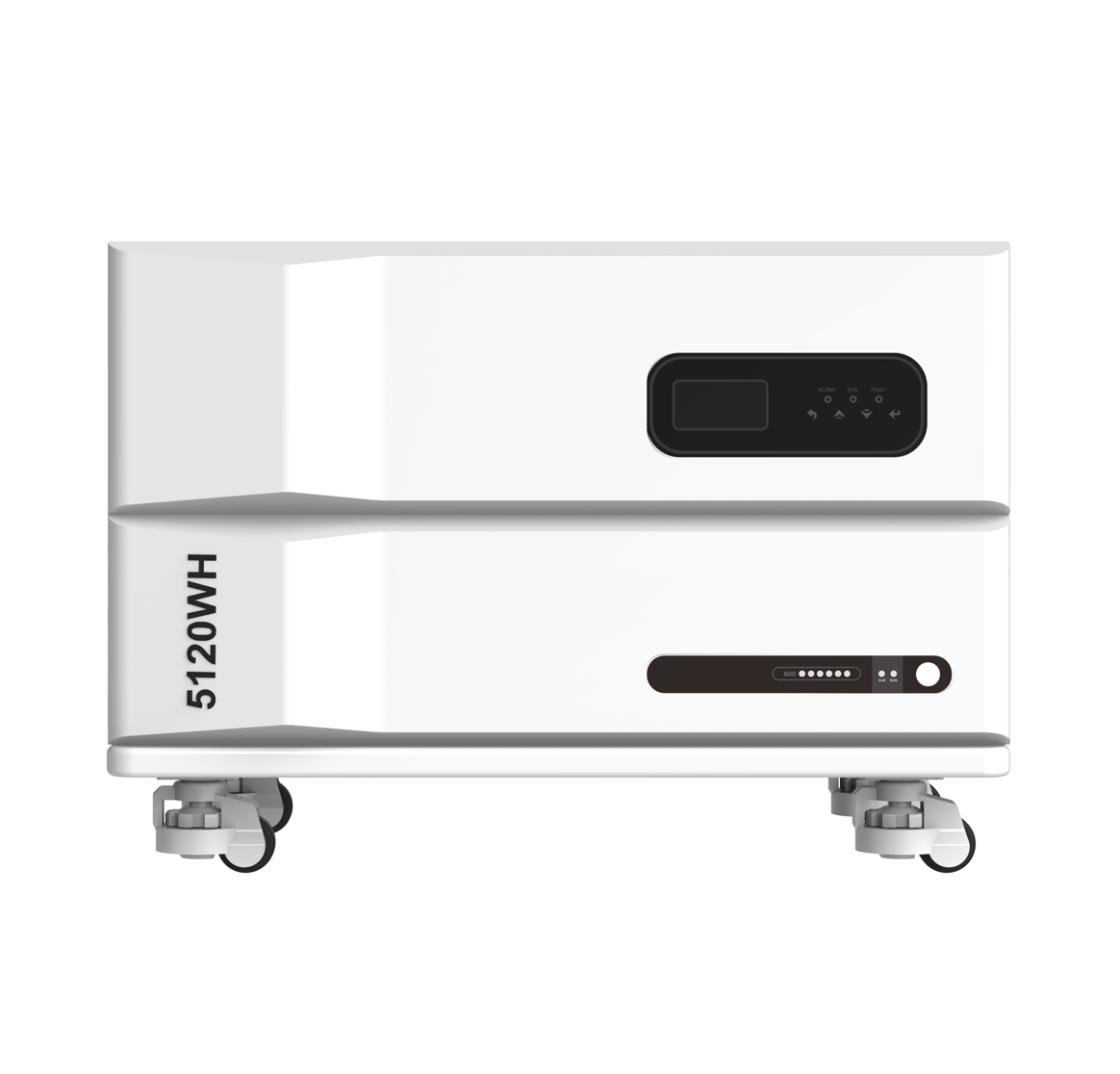 堆叠式家用储能电源5500W+5.12KWh大容量备用电源A系列