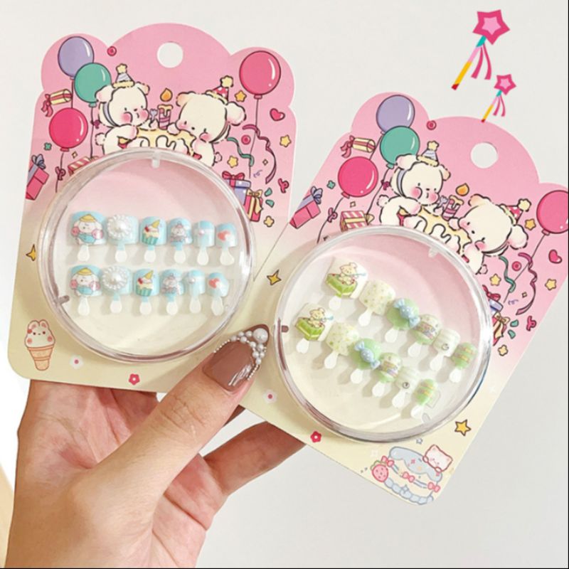 美甲贴动漫/项链儿童卡通/黄金/滴油滴儿童/儿童穿戴甲片产品图