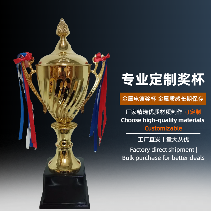 奖杯/水晶奖杯/水晶玻璃奖牌/奖杯奖牌/亚克力奖杯白底实物图