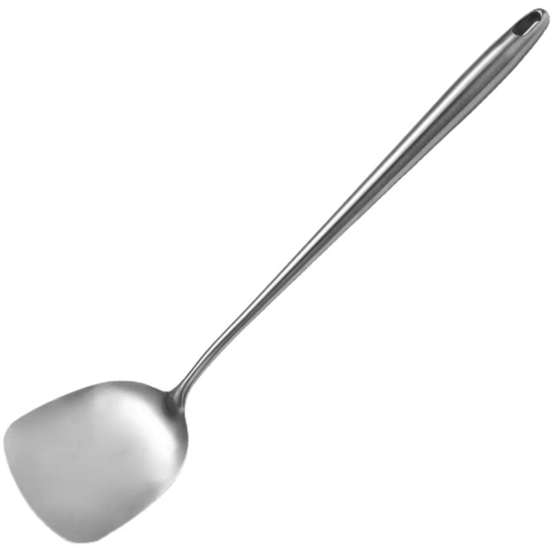 837 Orti Stainless steel spatula, pot and spoon, cooking spatula, household kitchen set, long cooking spoon, chef-specific cooking spatula and pot