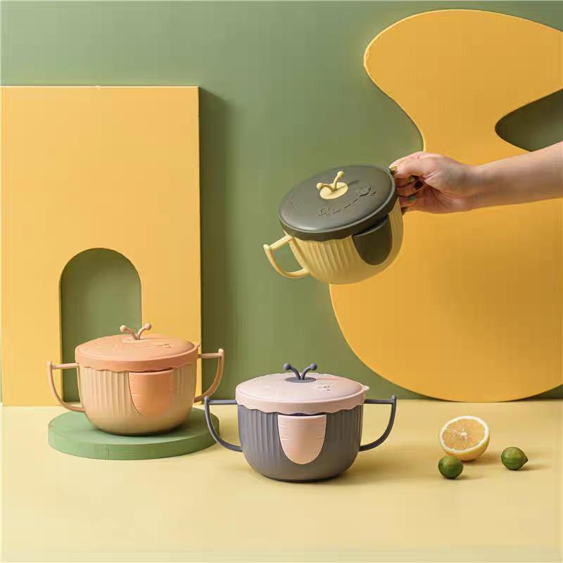 新品创意萝卜泡面碗汤碗个人专用可爱学生宿舍不锈钢泡面杯详情图3