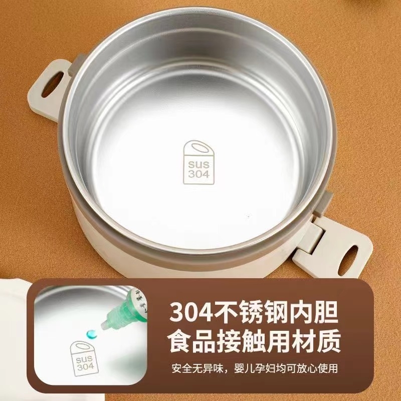 304不锈钢保温密封饭盒 带粥装汤饭盒 详情图4