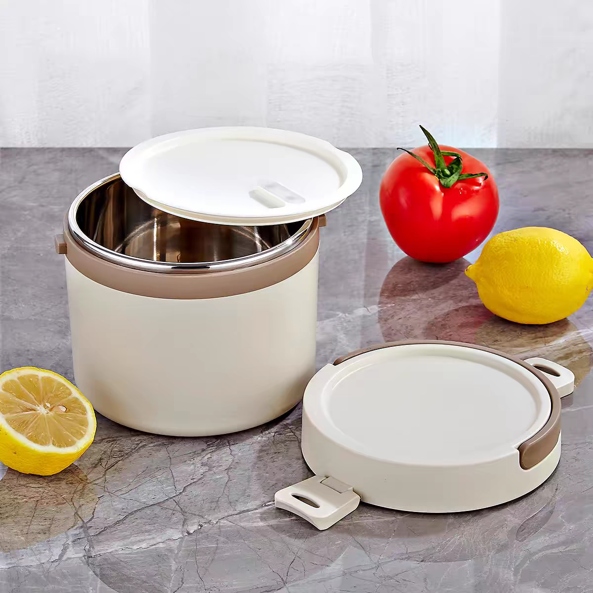 304不锈钢保温密封饭盒 带粥装汤饭盒 详情图3