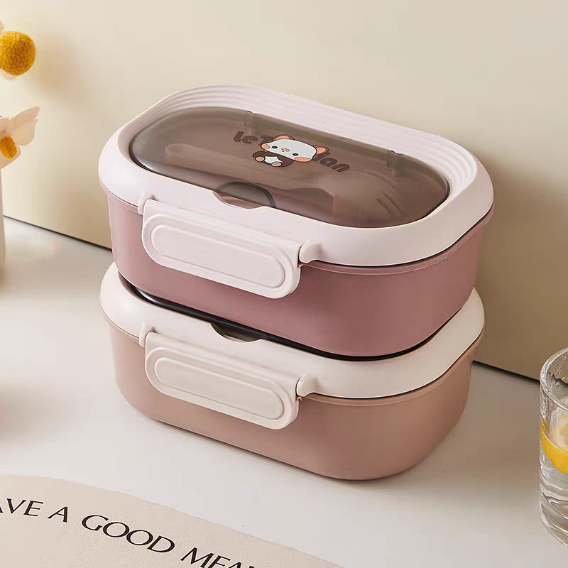 Light luxury and high-end stainless steel lunch box, primary school lunch box, girls' lunch box, insulated, water-filled and heated tableware box Application Scenario