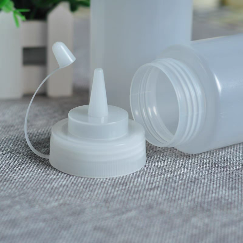 550ml番茄酱瓶沙拉酱瓶挤酱瓶酱汁果酱瓶酱油醋瓶调味调料瓶挤压塑料瓶详情图5