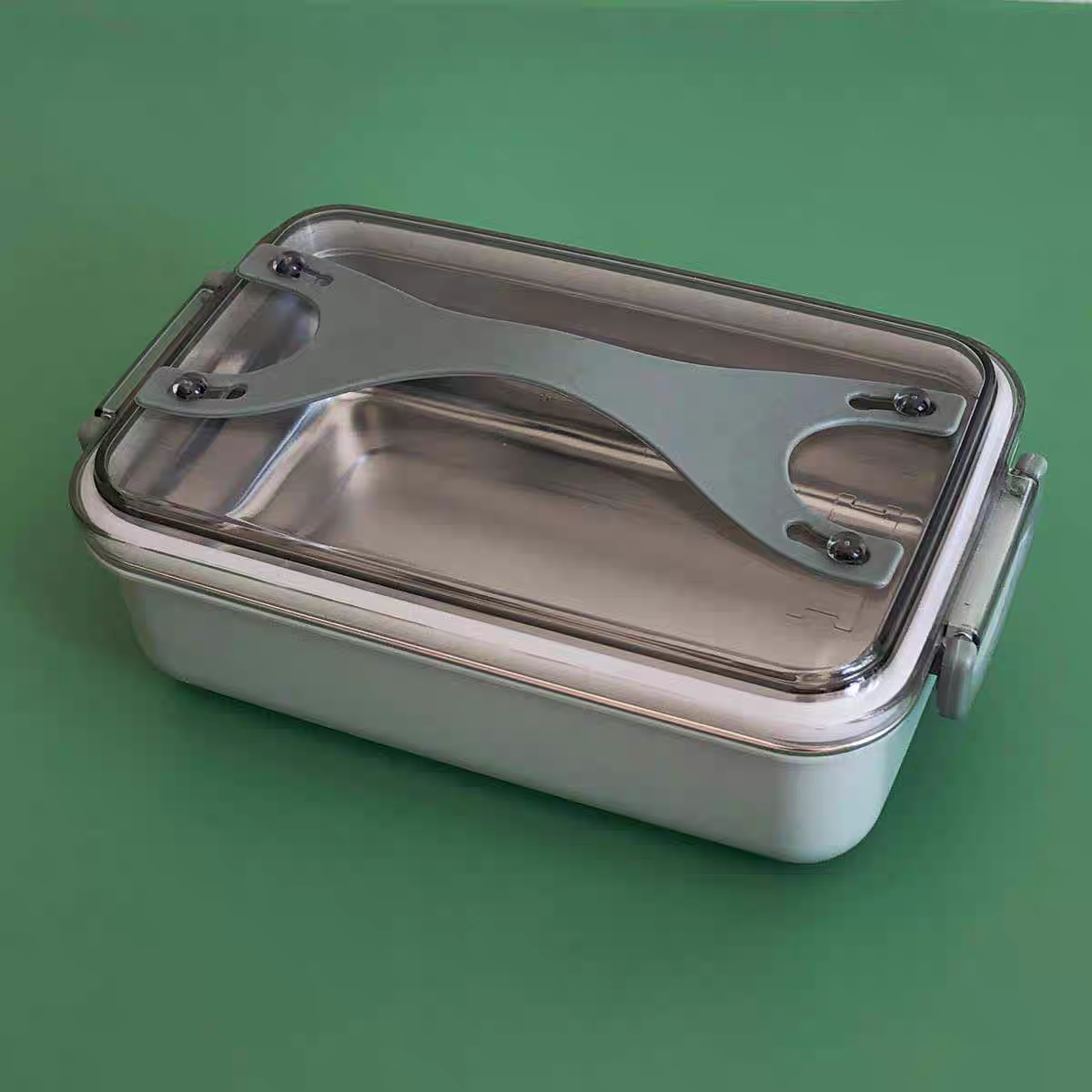 Stainless steel insulated lunch box, portable microwave oven for students and office workers, water-filled heating, and lunch box for serving meals Specification image