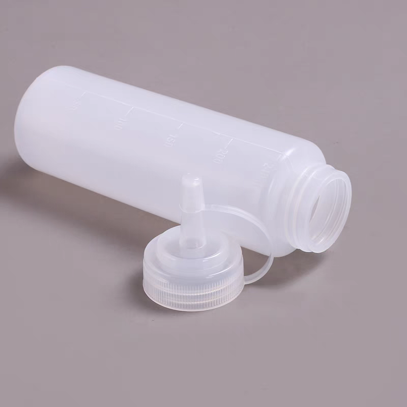 550ml番茄酱瓶沙拉酱瓶挤酱瓶酱汁果酱瓶酱油醋瓶调味调料瓶挤压塑料瓶详情图8