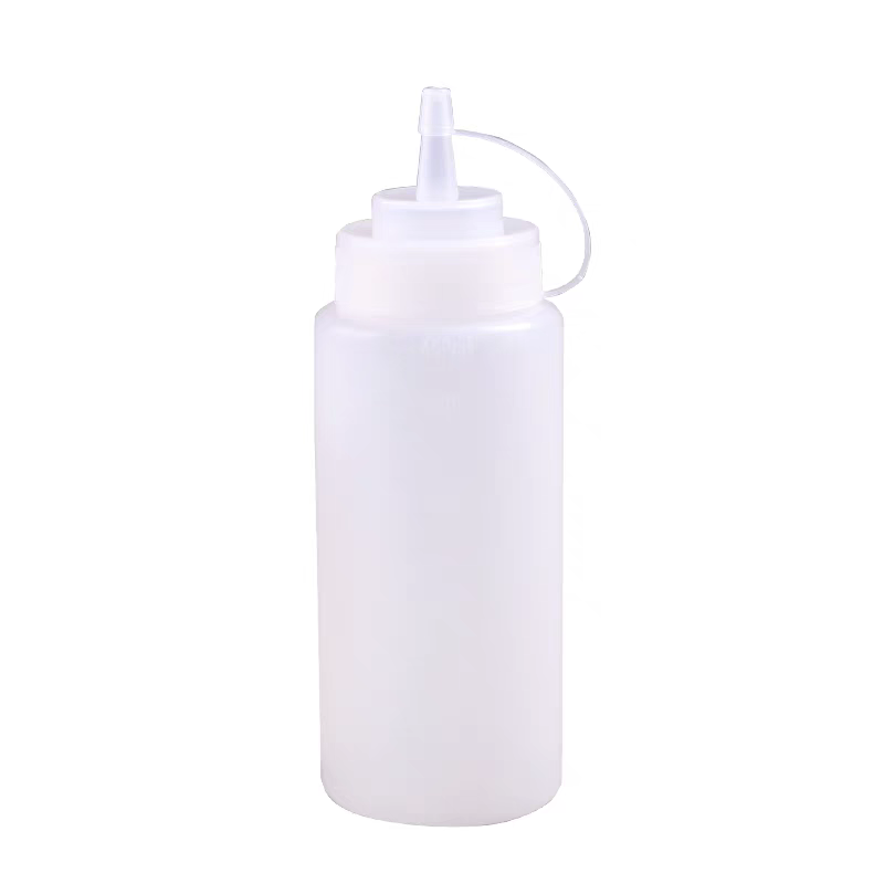 550ml番茄酱瓶沙拉酱瓶挤酱瓶酱汁果酱瓶酱油醋瓶调味调料瓶挤压塑料瓶详情图2