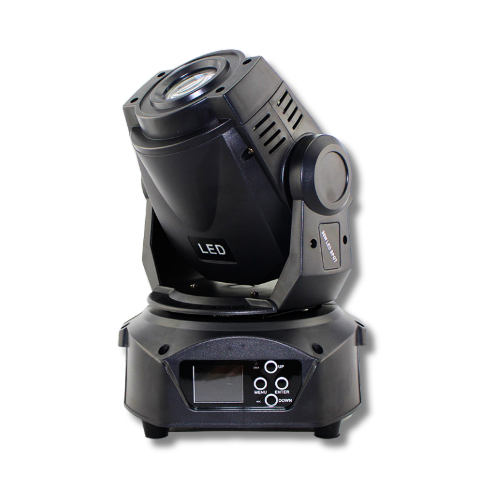 Mini pattern moving head beam light 30w/60w/90w stage bar disco dyeing background light spotlight full-color smart moving head stage light ktv atmosphere light cross-border hot sale Specification drawing