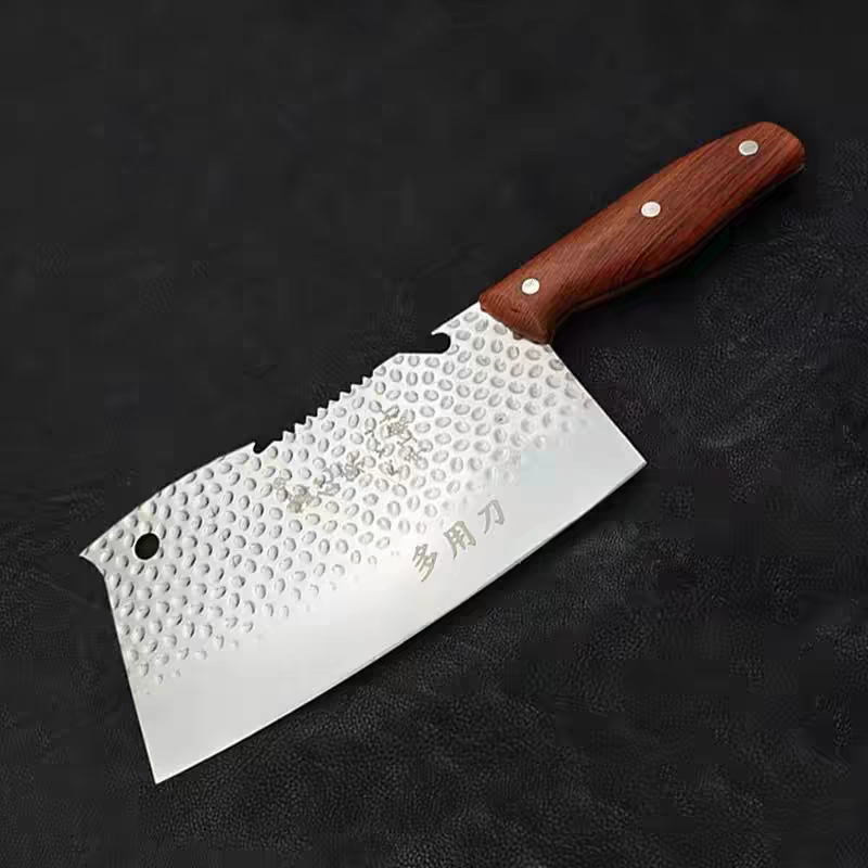 Kitchen knives, household meat slicers, super fast and sharp, hand-forged bone-cutting and chopping knives for the kitchen detail image 3