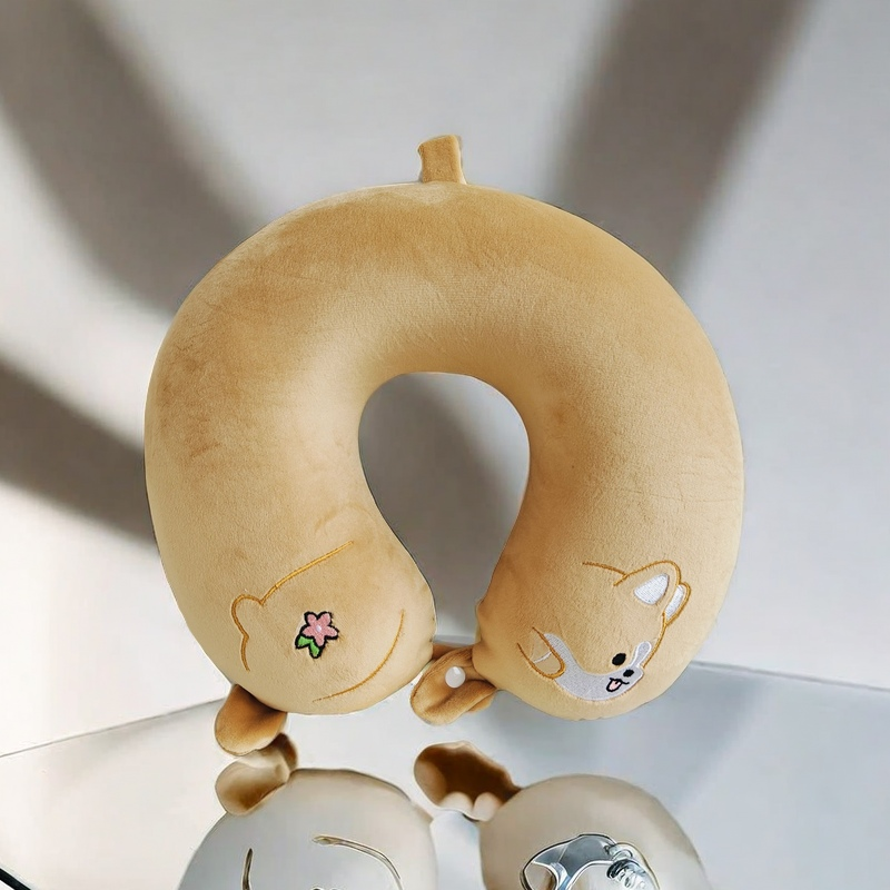 U型枕/颈枕/u型枕记忆/泡沫粒颈部靠枕/U型枕充气产品图