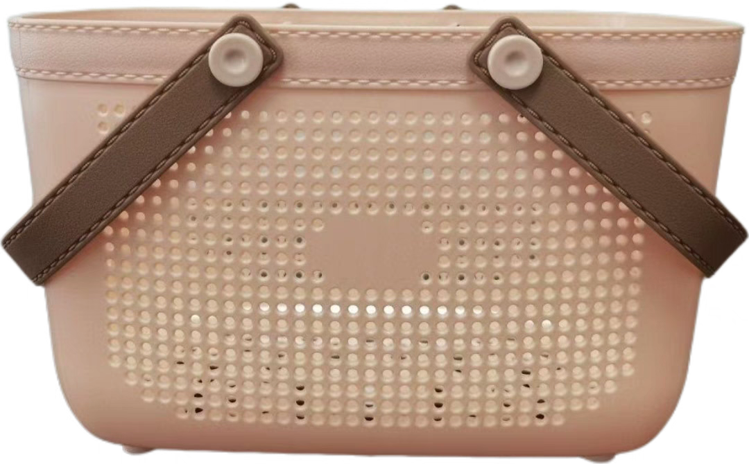 Hand-held bath basket, bathroom bathing and washing storage basket, bathroom bath basket, large-capacity plastic storage basket, large capacity Application Scenario