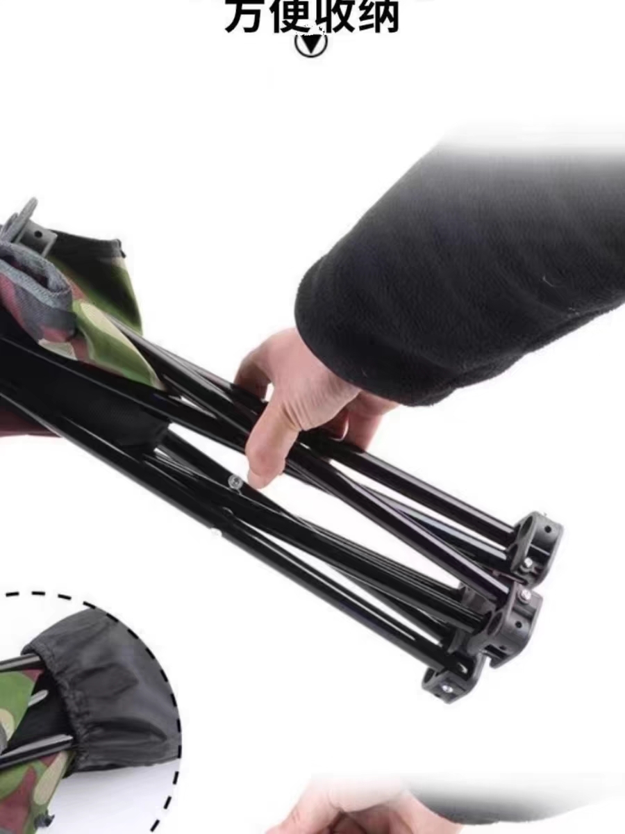 钓椅钓鱼椅户外折叠椅子便携式休闲椅折叠凳马扎美术写生椅野钓椅详情图6