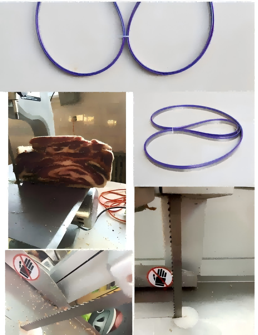 Bone saw machine saw blade 1650mm imported saw blade j280 electric saw meat machine drama blade 210 bone cutting machine 250 type data blade Item Picture
