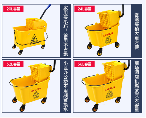 拖清洁用品布墩布拖把挤水器榨水车拖地桶商用洗免手洗长方形家用详情5