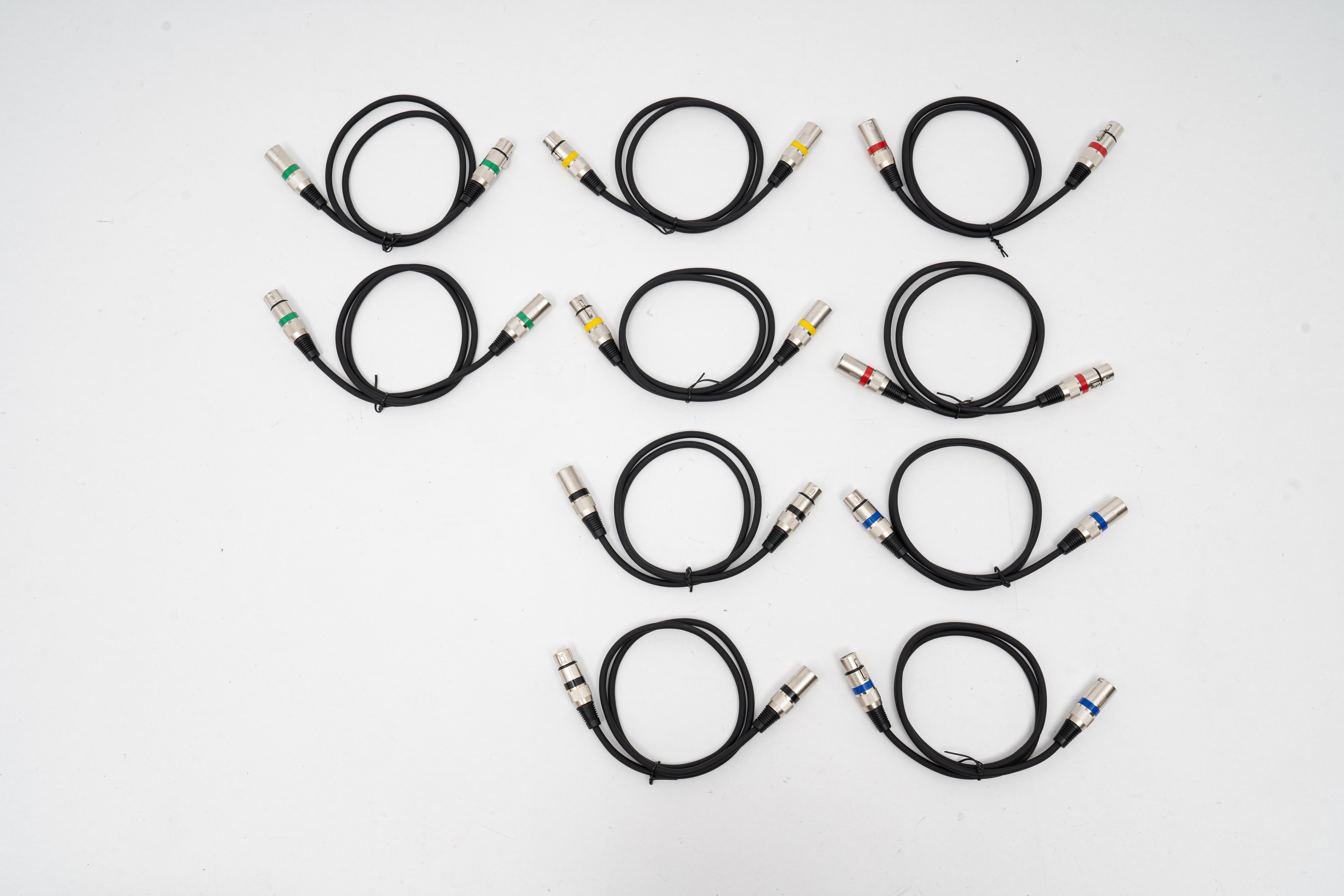 工厂直销舞台灯光3x1.5平方电源线蓝白插/DMX512信号线卡侬功放调音台光束舞台设备配件详情2