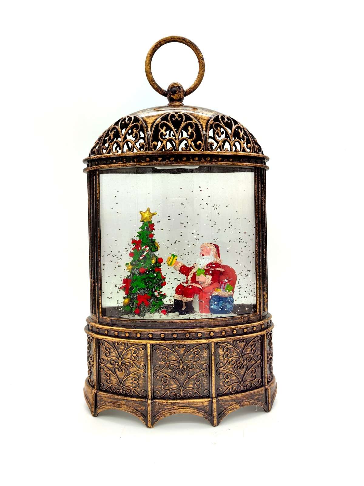 水晶工艺品圣诞水晶球摆件 创意水晶树礼品家居装饰工艺品摆件