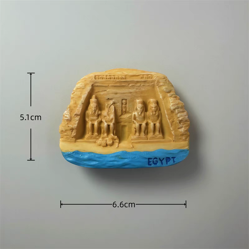 神秘的埃及旅游冰箱贴人文金字塔法老艳后狮身人面像立体磁性冰箱特色装饰品磁性创意性树脂冰箱贴工艺品伴手礼详情图13