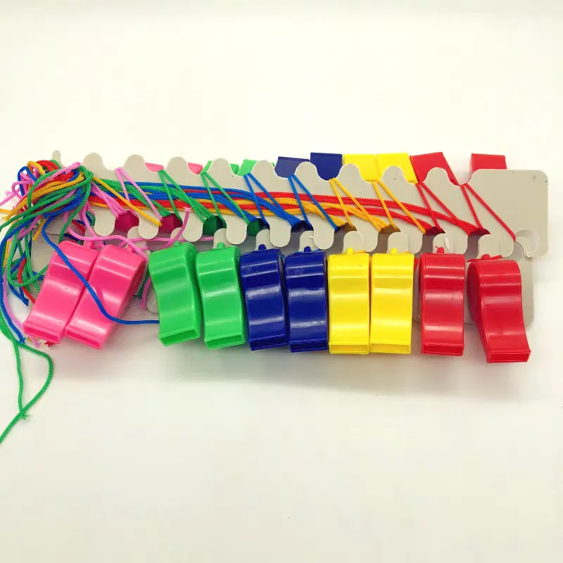 Children's plastic whistles, small whistles, referees, sound perception training, cheering supplies, toys, new props, games detail image 3