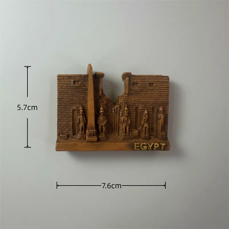 神秘的埃及旅游冰箱贴人文金字塔法老艳后狮身人面像立体磁性冰箱特色装饰品磁性创意性树脂冰箱贴工艺品伴手礼详情图2