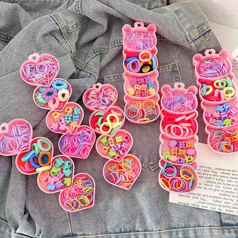 女士发饰拼接简约时尚发绳头饰韩版发圈优雅气质百搭头饰女士拼接韩版