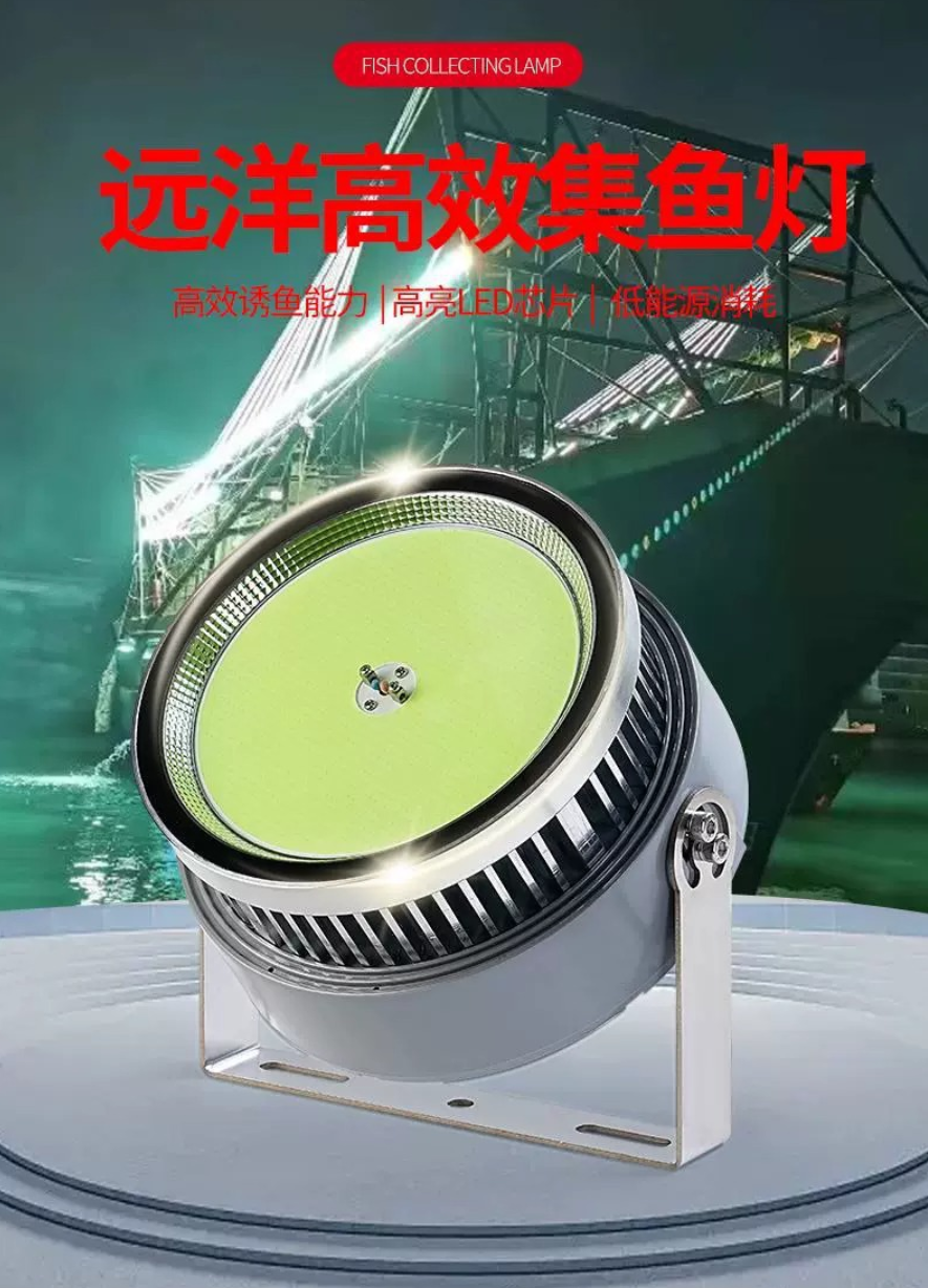 LED灯集鱼灯1000W大功率渔船用超亮捕鱼灯户外防水灯诱鱼灯具详情1