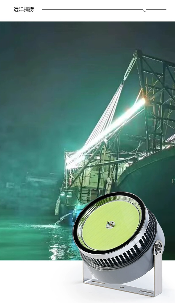 LED灯集鱼灯1000W大功率渔船用超亮捕鱼灯户外防水灯诱鱼灯具详情15