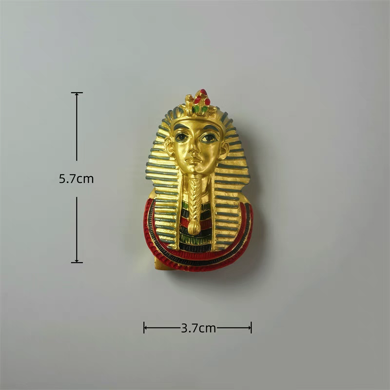 神秘的埃及旅游冰箱贴人文金字塔法老艳后狮身人面像立体磁性冰箱特色装饰品磁性创意性树脂冰箱贴工艺品伴手礼