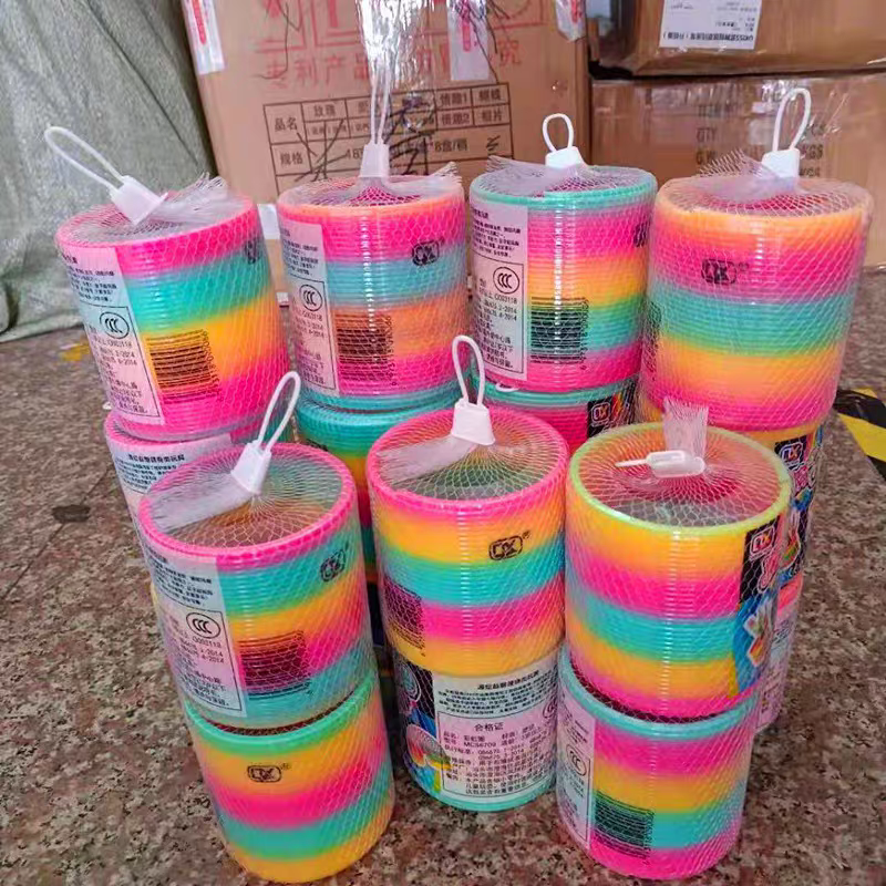 魔力彩虹圈弹簧圈男孩女孩益智弹力圈宝宝早教弹弹圈玩具详情图9