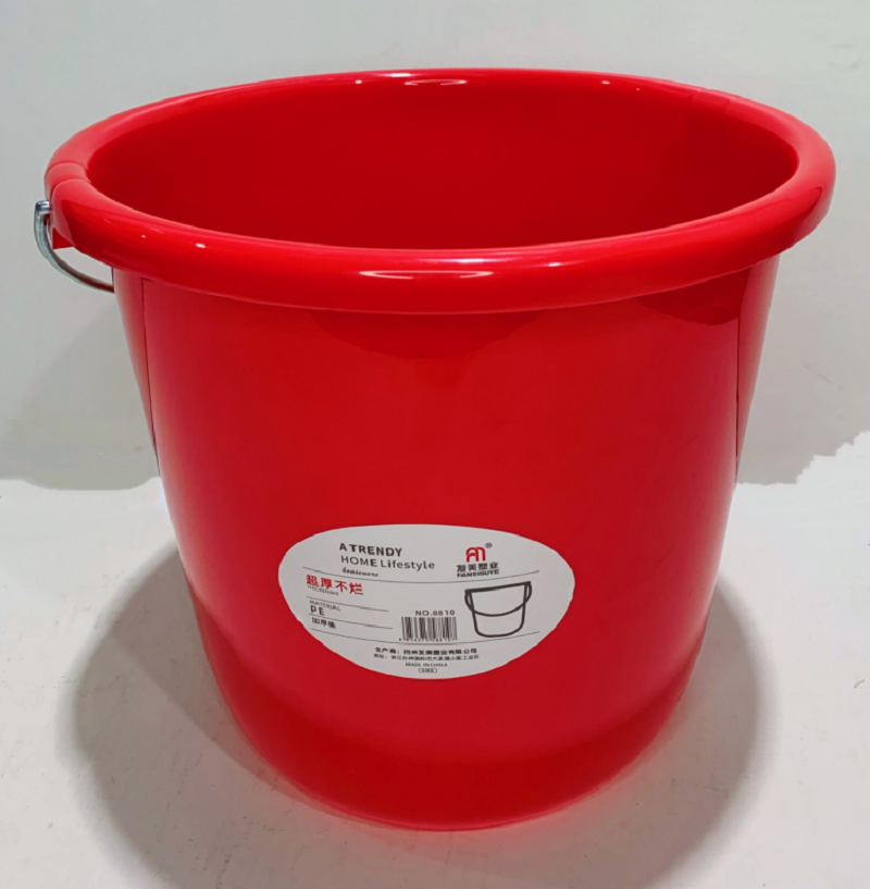 Factory direct sales of MF66-8810-16L water bucket, large red water bucket, cheap water bucket Specification image