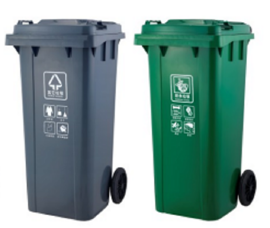 Factory direct sales MF27-898-120L trash can, outdoor trash can, garbage storage trash can, large trash can details Picture