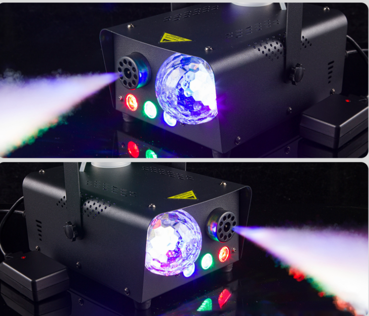美博LED魔球烟雾机舞台婚庆礼堂专用型雾机学校酒吧演出活动烟雾机户外地烟喷雾机详情1